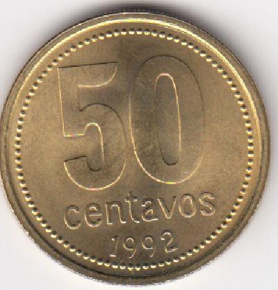 Beschrijving: 50 Centavos TUCAMAN